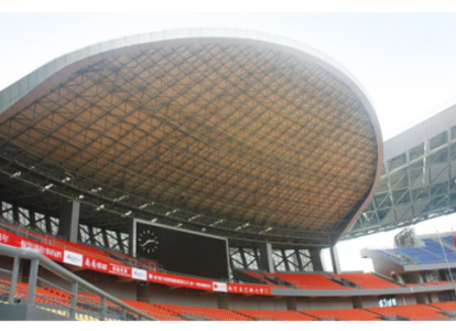 建德体育看台案例